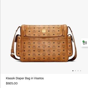 MCM DIAPERBAG IN FABULOUS CONDITION
